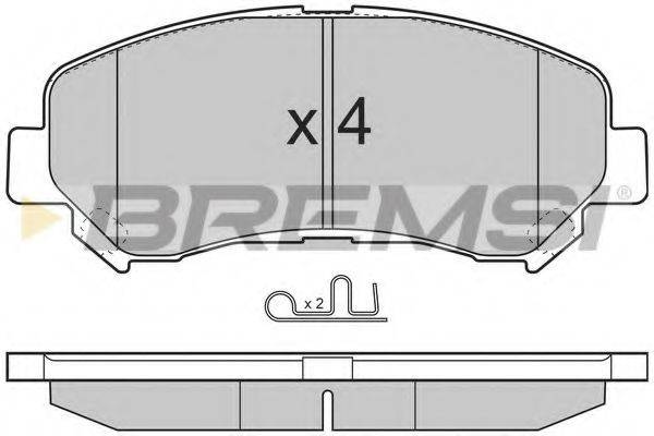 BREMSI BP3321