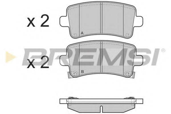 BREMSI BP3379