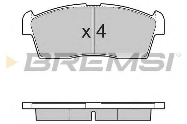 BREMSI BP3380