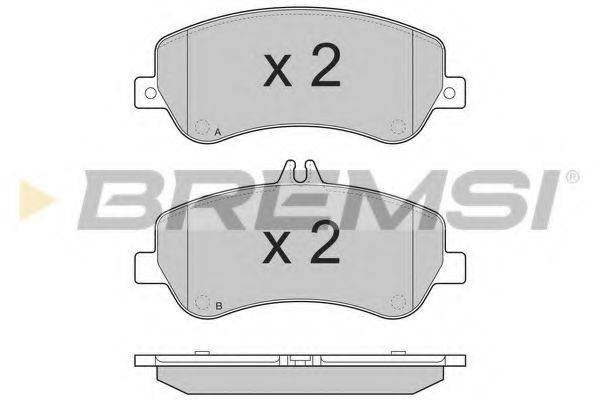 BREMSI BP3385
