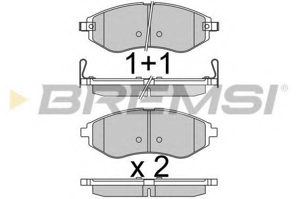 BREMSI BP3514