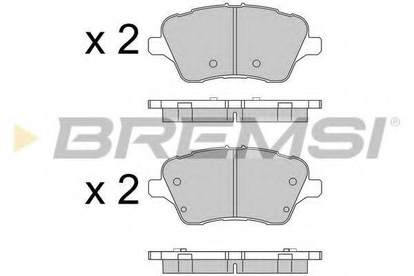 BREMSI BP3545