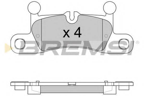 BREMSI BP3585