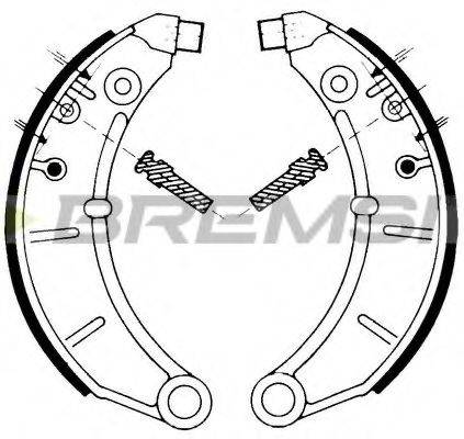 BREMSI GF0162