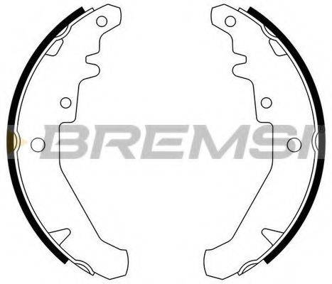 BREMSI GF0182