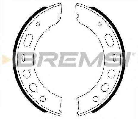 BREMSI GF0399A