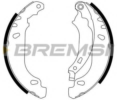 BREMSI GF0408