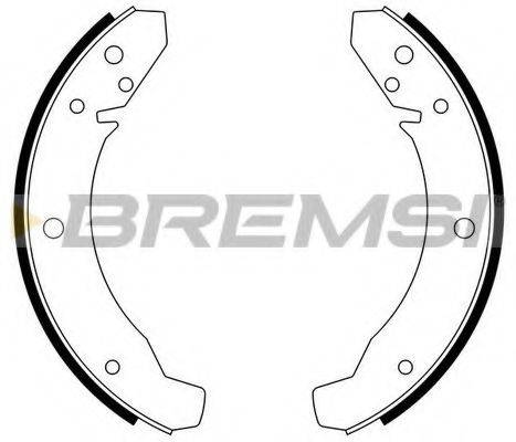 BREMSI GF0535