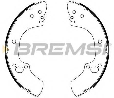 BREMSI GF0707