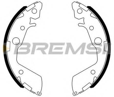 BREMSI GF0718