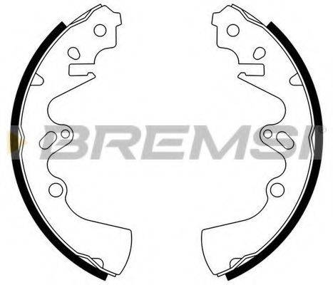 BREMSI GF0735