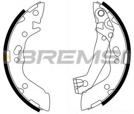 BREMSI GF0737