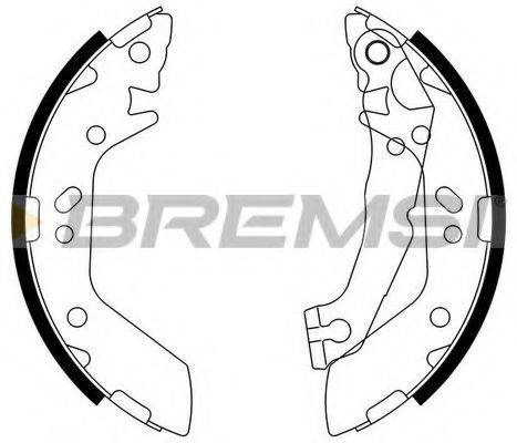 BREMSI GF0740