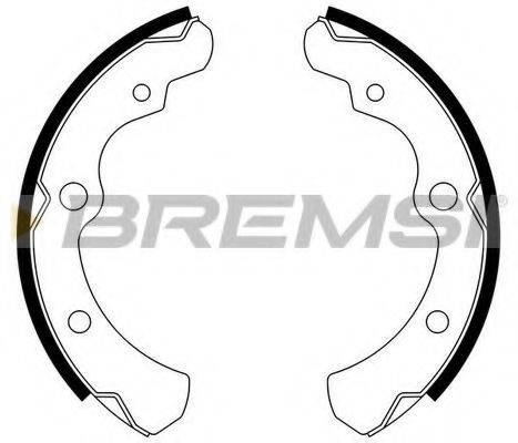 BREMSI GF0881
