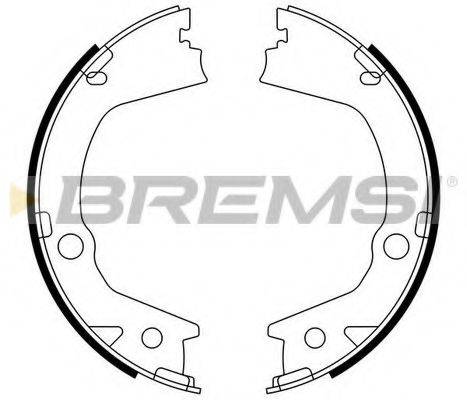 BREMSI GF0897