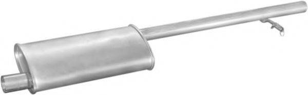 TESH 240097 Середній глушник вихлопних газів