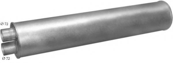 POLMO 6937 Глушник вихлопних газів кінцевий