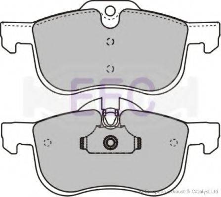 LAND ROVER SFP100511 Комплект гальмівних колодок, дискове гальмо