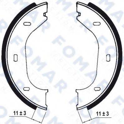 FOMAR FRICTION FO 0318