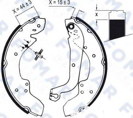 FOMAR FRICTION FO 0383