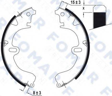 FOMAR FRICTION FO 0406