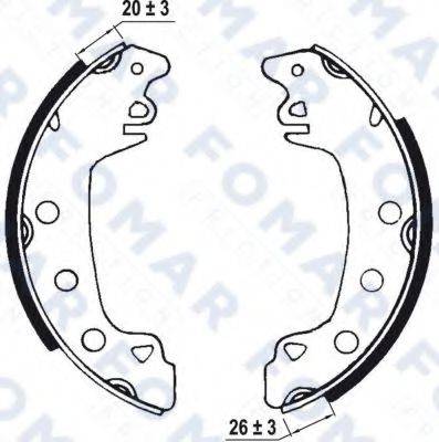 FOMAR FRICTION FO 0426