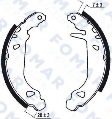 FOMAR FRICTION FO 0537