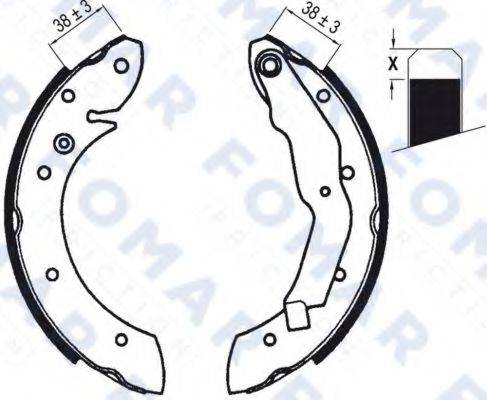 FOMAR FRICTION FO 0579