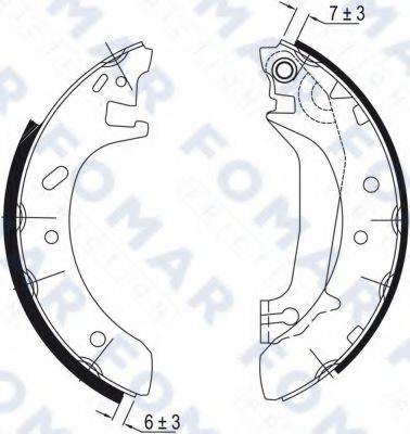 FOMAR FRICTION FO 0580