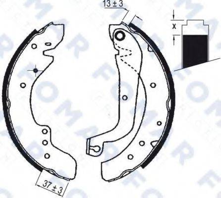 FOMAR FRICTION FO 0636