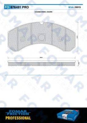 FOMAR FRICTION FO 676481