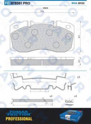 FOMAR FRICTION FO 678581