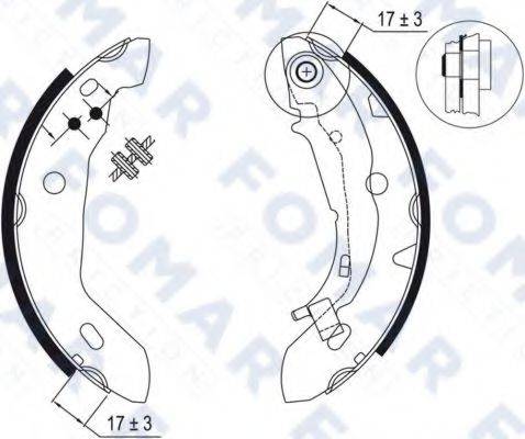 FOMAR FRICTION FO 9045