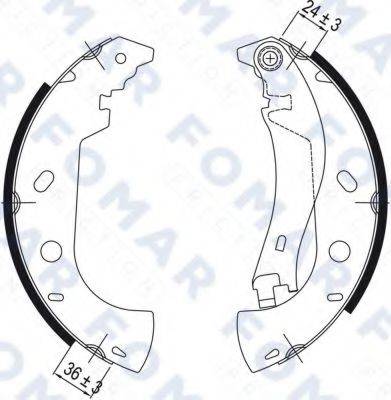 FOMAR FRICTION FO 9050