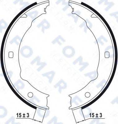 FOMAR FRICTION FO 9057