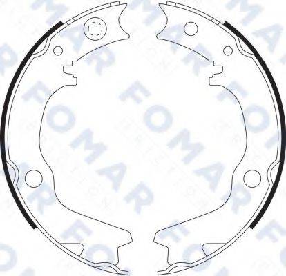 FOMAR FRICTION FO 9078
