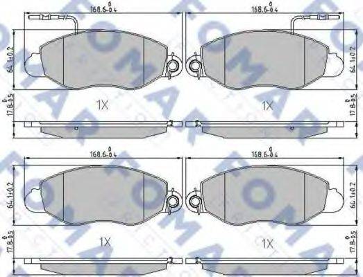 FOMAR FRICTION FO 239681