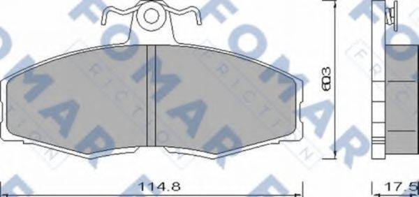 FOMAR FRICTION FO 420481