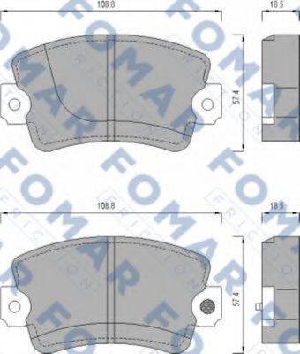 FOMAR FRICTION FO 429081