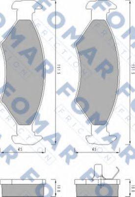 FOMAR FRICTION FO 430981