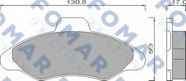FOMAR FRICTION FO 432481