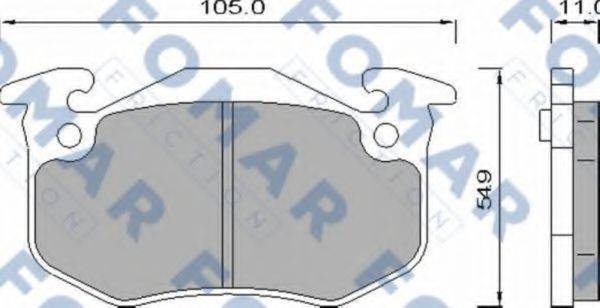FOMAR FRICTION FO 435881