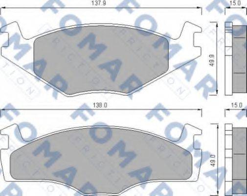 FOMAR FRICTION FO 436481