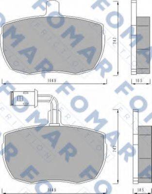 FOMAR FRICTION FO 437881