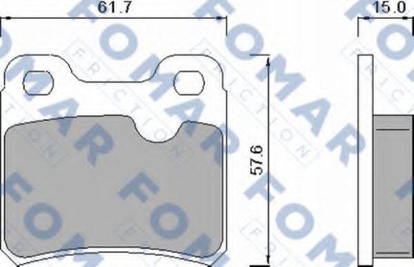 FOMAR FRICTION FO 445981
