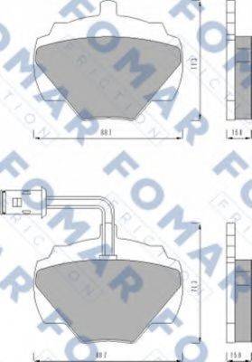 FOMAR FRICTION FO 446081