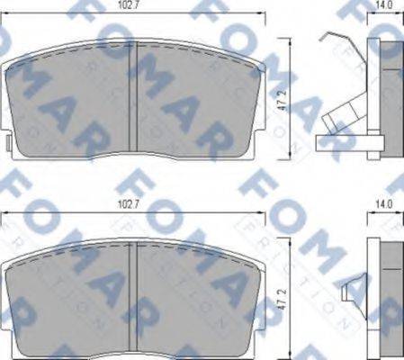 FOMAR FRICTION FO 447281