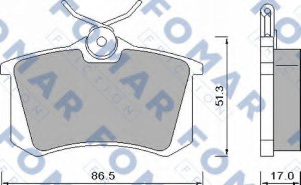 FOMAR FRICTION FO 448181
