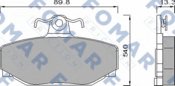 FOMAR FRICTION FO 457081