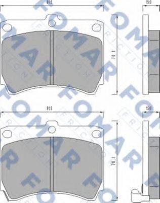 FOMAR FRICTION FO 462281